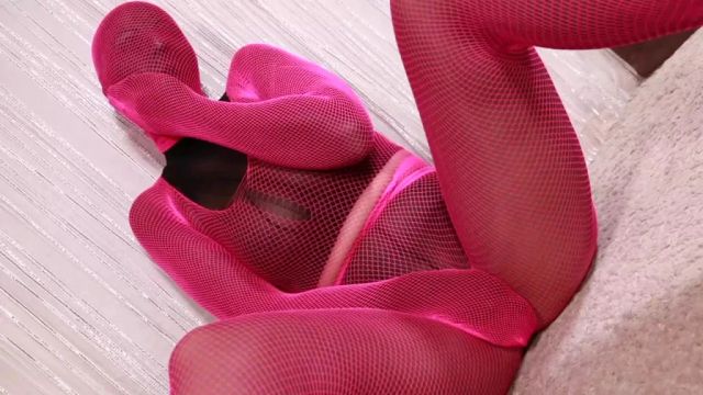 Abgewichst im Nylonencasement