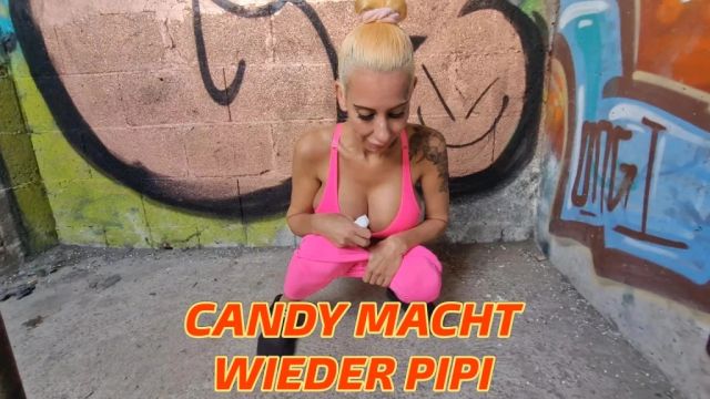 Candy macht wieder Pipi