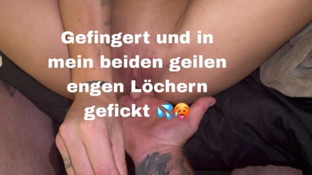 Geile Fickschlampe wird gefingert und Gefickt 🥵