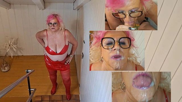 Schluckstück – Sperma Mülleimer – Schlampe Vicky