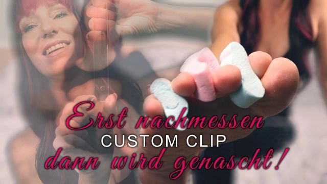 Custom Clip – Erst messen, dann naschen